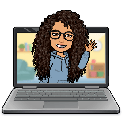 2d avatar popping out of laptop screen